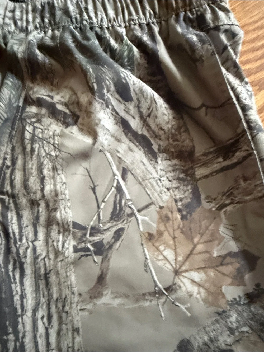 Hollister Men's Camo Athletic Shorts - Gray & Brown